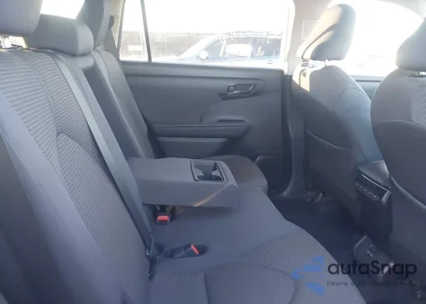 2024 Toyota Highlander Le z USA, uszkodzony, nr VIN 5TDKDRBH5RS536019